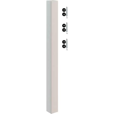 Global Industrial Interion Modular Partition 3-Way 90, Connector Kit For 38H Base Panel 695881